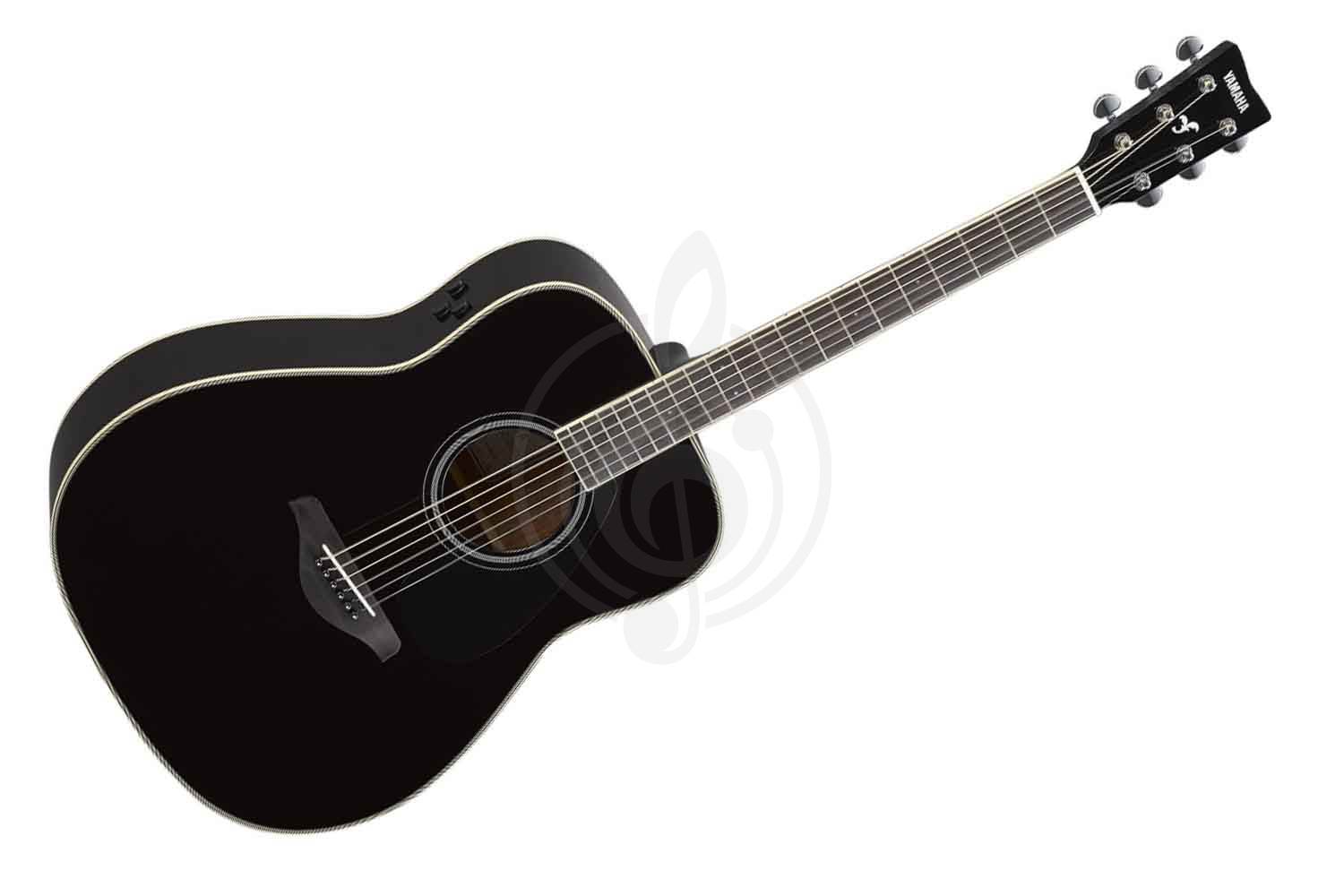 Трансакустическая гитара Трансакустические гитары Yamaha YAMAHA FG-TA BLACK - трансакустическая гитара FG-TA BLACK - фото 1