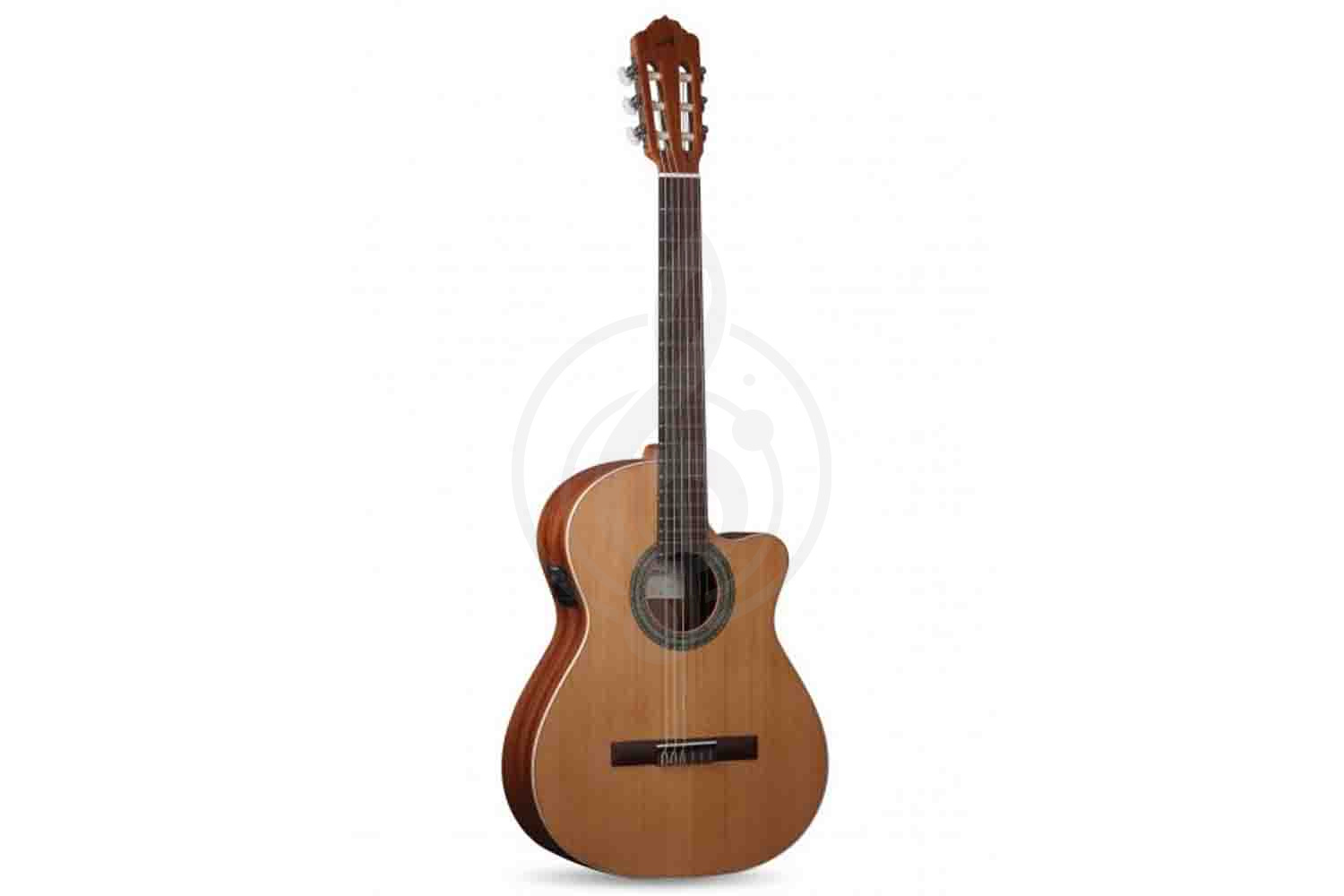 Электроакустическая гитара Электроакустические гитары Almansa ALMANSA 400 nature CTW (EZ) гитара классическая c вырезом , эквалайзер, шесть струн, нейлон, массив  400 nature CTW (EZ) - фото 1
