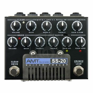 Гитарный предусилитель (преамп) Гитарные предусилители (преампы) AMT electronics AMT Electronics SS-20 - ламповый гитарный предусилитель SS-20 - фото 1