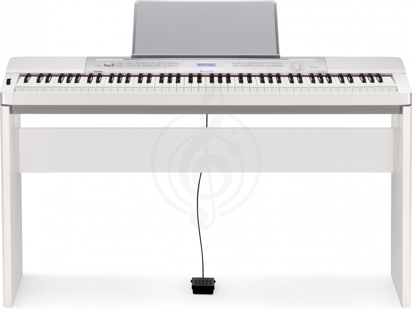 Цифровое пианино Цифровые пианино Casio CASIO Privia PX-350MWE, цифровое пианино PX-350MWE - фото 2