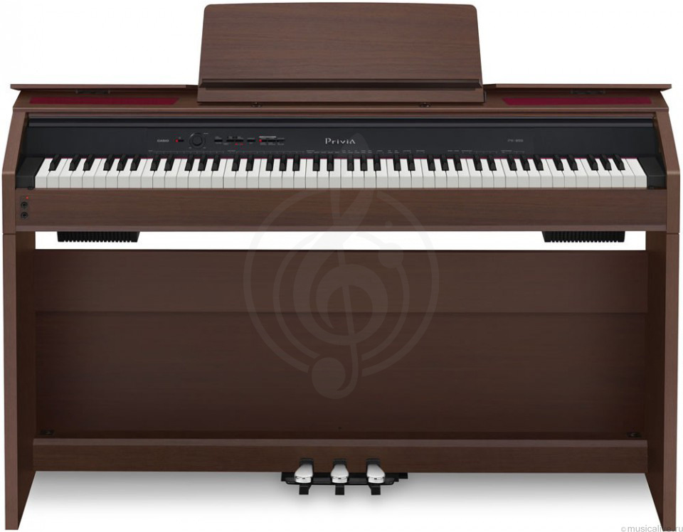 Цифровое пианино Цифровые пианино Casio Casio Privia PX-850BN, цифровое пианино PX-850BN - фото 2