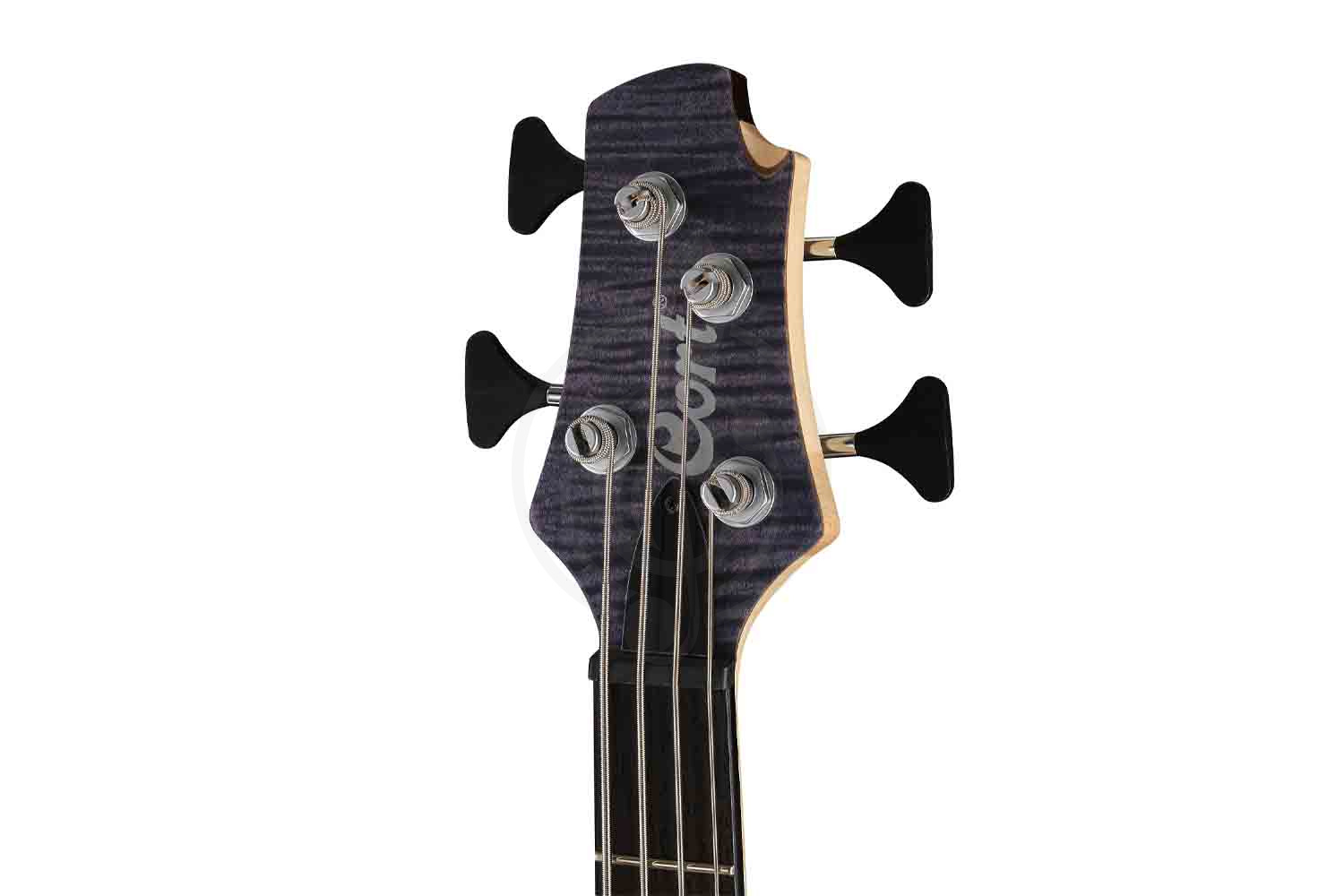 Бас-гитара Cort A4-Plus-FMMH-WBAG-OPLB Artisan Series - Бас-гитара, черная, с чехлом, Cort A4-Plus-FMMH-WBAG-OPLB в магазине DominantaMusic - фото 3