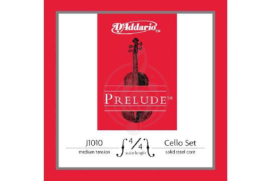 Изображение D`Addario J1010-4/4M PRELUDE - Комплект струн для виолончели 4/4
