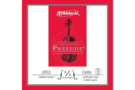 Изображение D'Addario J1012-4/4M Prelude - Отдельная струна Ре/D для виолончели 4/4, среднее натяжение