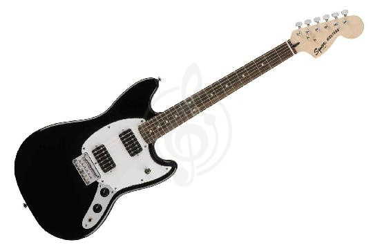 Электрогитара Mustang Электрогитары Mustang Squier by Fender FENDER SQUIER BULLET MUSTANG HH BLACK - Электрогитара  FS-HH - фото 1