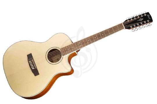 Акустическая гитара GA-MEDX-12-OP Grand Regal Series Электро-акустическая гитара 12-струнная, с вырезом, натуральный, Co, Cort GA-MEDX-12-OP в магазине DominantaMusic - фото 1