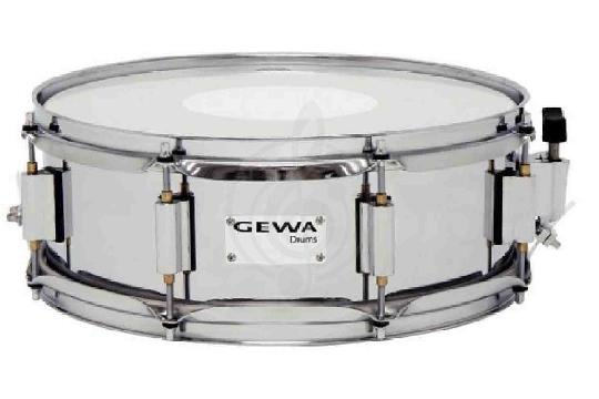 Изображение GEWA Marching Small Drum Steel Chrome HW SH - Маршевый барабан