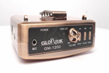 Радиосистема с головным микрофоном Радиосистемы с головным микрофоном GLORIK GLORIK GM1200A Портативный громкоговоритель в комплекте с головной гарнитурой, с креплением на пояс GM1200A - фото 4