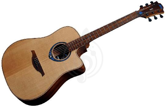 Изображение LAG Guitars THV20DCE Smart с кейсом - Трансакустическая гитара