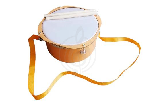 Изображение Музыка Детям MD-CD20O - Детский барабан 20 см, оранжевый