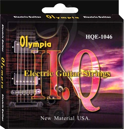Струны для электрогитары Струны для электрогитар Olympia Olympia HQE 1046 Струны для эл.гитары 010-046, Nic HQE 1046 - фото 1