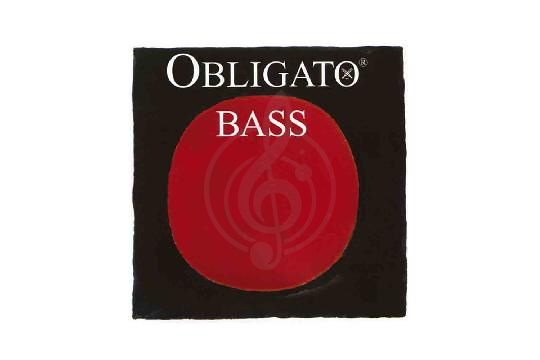 Изображение Pirastro 441000 Obligato Solo - Комплект струн для контрабаса размером 3/4