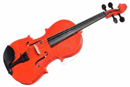 Изображение Скрипка ANTONIO LAVAZZA VL-20 RD размер 1/2, ЦВЕТ КРАСНЫЙ металлик