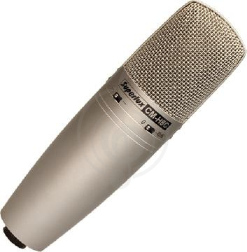 Конденсаторный студийный микрофон Конденсаторные студийные микрофоны Superlux Superlux CMH8C Конденсаторный микрофон с большой диафрагмой, частотный диапазон 30-20,000 Гц CMH8C - фото 1
