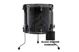 Изображение Yamaha LNF1413(BLSS) том напольный 14"х13", дуб, 8 слоёв, цвет BlackShadow Sunburst