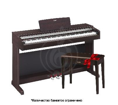 Цифровое пианино Цифровые пианино Yamaha Yamaha YDP-142R Цифровое пианино (цвет Темный палисандр) YDP-142R - фото 1