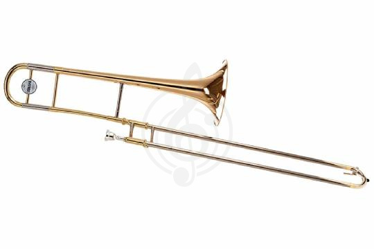 Изображение Yamaha YSL-447G(E) - тромбон тенор Bb полупрофессиональный, желтая медь, лак