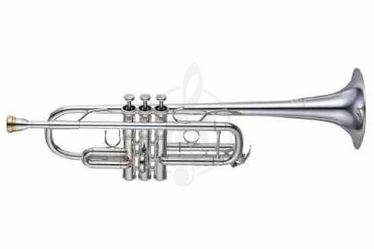 Изображение Yamaha YTR-8445 - труба C профессиональная, тяжелая, чистый лак, yellow brass bell