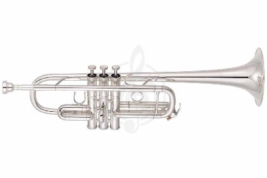 Изображение Yamaha YTR-8445GS - труба C профессиональная, тяжелая, посеребр. , gold brass bell