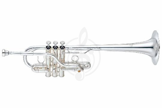 Труба Трубы Yamaha Yamaha YTR-9636 - труба Eb/ D, ручная работа, посеребренная YTR-9636 - фото 1