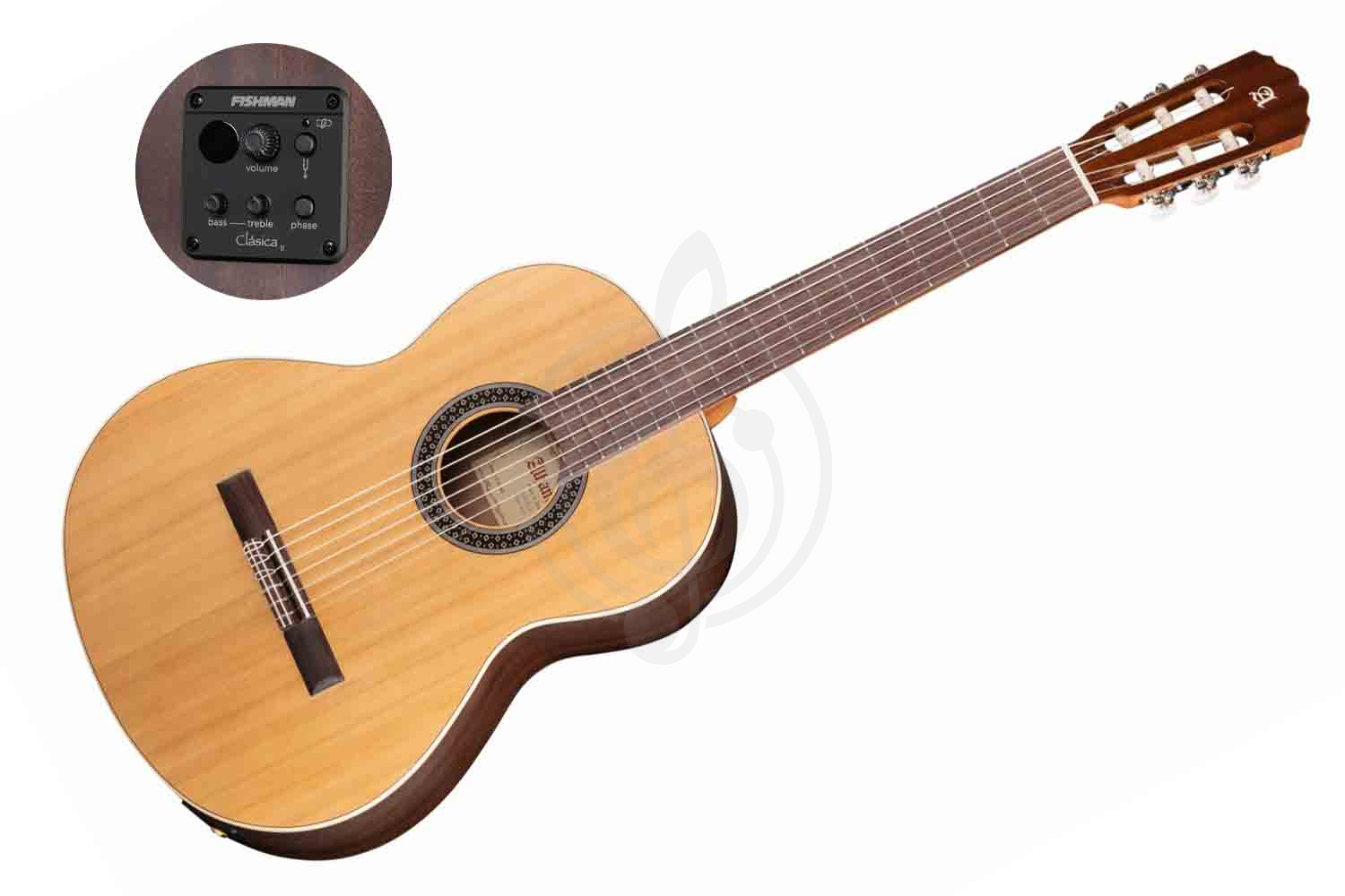 Классическая гитара 4/4 794-1C 1C HT EZ Классическая гитара 4/4, со звукоснимателем, Alhambra,  794-1C 1C HT EZ в магазине DominantaMusic - фото 1