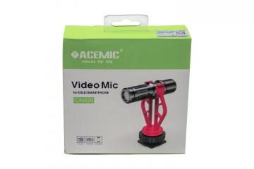 Микрофон для видеокамеры Микрофоны для видеокамер ACEMIC Acemic CAM20 - Накамерный микрофон CAM20 - фото 5