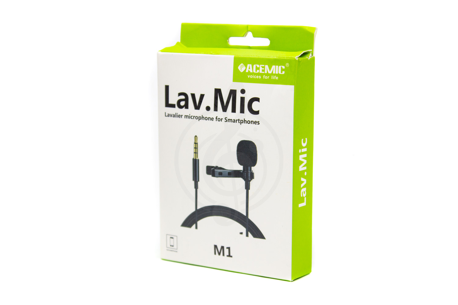 Микрофон для смартфона Микрофоны для смартфонов ACEMIC Acemic M1 - Микрофон петличный M 1 - фото 2