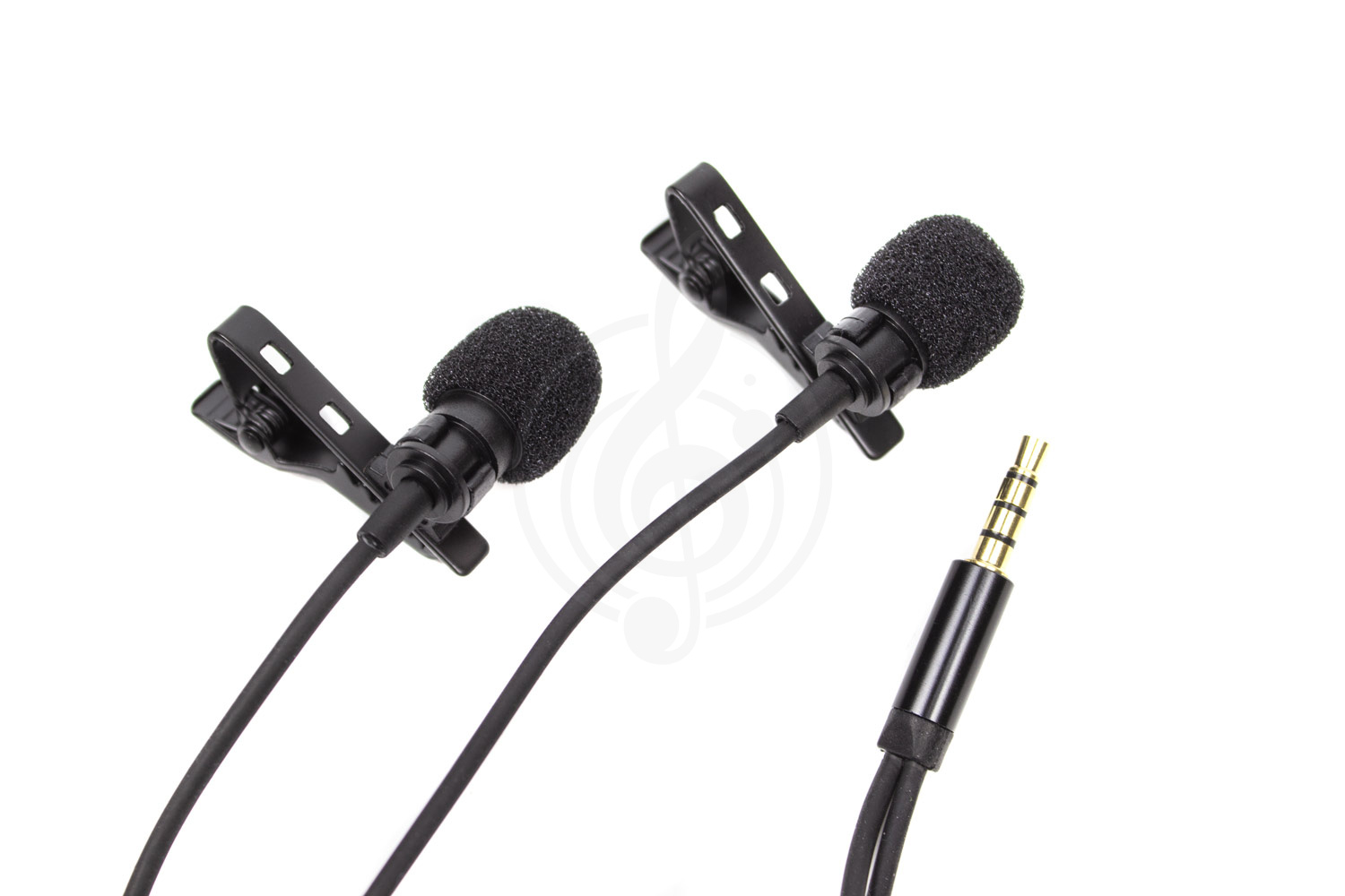 Микрофон для смартфона Микрофоны для смартфонов ACEMIC Acemic M2 - Микрофон петличный двойной M 2 - фото 3