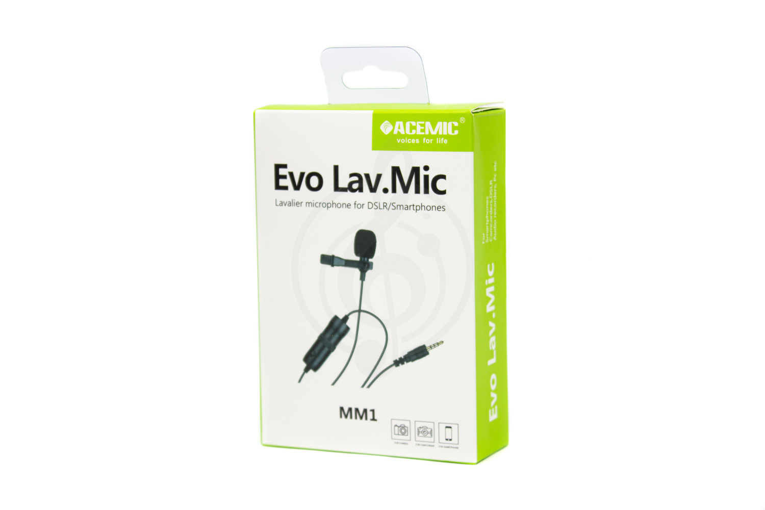 Микрофон для видеокамеры Микрофоны для видеокамер ACEMIC Acemic MM1 - Микрофон петличный MM1 - фото 2