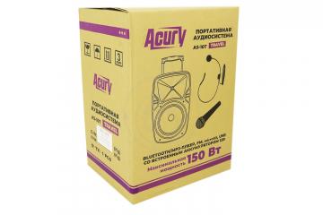 Активная акустическая система Активные акустические системы ACURY ACURY AS-10T - Мобильная акустическая система со встроенным усилителем, аккумулятором и 1 микрофоном AS-10T - фото 4