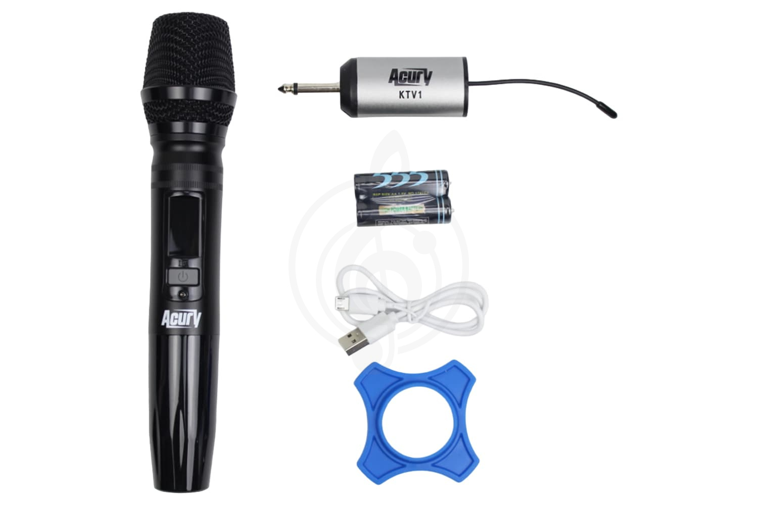 Радиосистема с ручным передатчиком ACURY KTV1 - Радиосистема с ручным микрофоном, встроенный аккумулятор, ACURY KTV1 в магазине DominantaMusic - фото 4