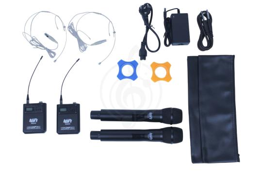 Радиосистема с ручным передатчиком ACURY PRO2V8 - Радиосистема с двумя ручными передатчиками, ACURY PRO2V8 в магазине DominantaMusic - фото 3