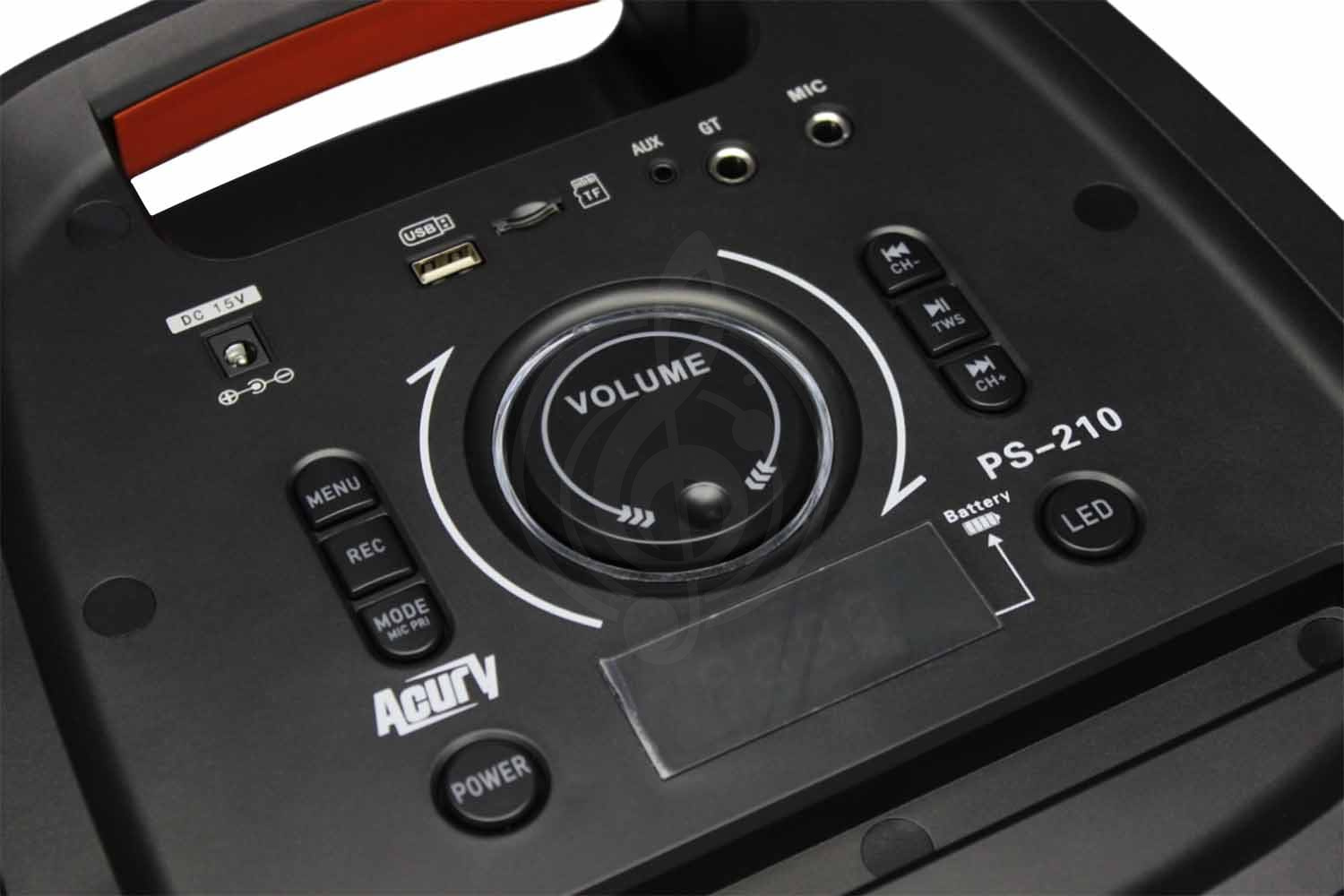 Активная акустическая система Acury PS-210 – Мобильная акустическая система, ACURY PS-210 в магазине DominantaMusic - фото 3