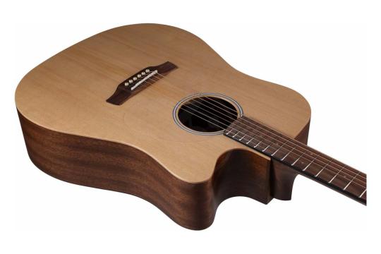 Электроакустическая гитара ADLER DCE10-SM - Гитара электроакустическая, ADLER DCE10-SM в магазине Доминанта мьюзик - фото 2