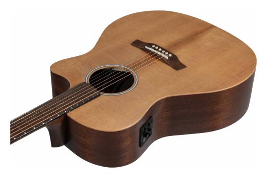 Электроакустическая гитара ADLER GCE10-SM - Гитара электроакустическая, ADLER GCE10-SM в магазине Доминанта мьюзик - фото 2