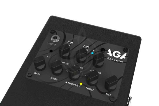 Комбоусилитель для бас-гитары AGA Bass-Mini-BK - Комбоусилитель для бас-гитары, AGA Bass-Mini-BK в магазине Доминанта мьюзик - фото 2