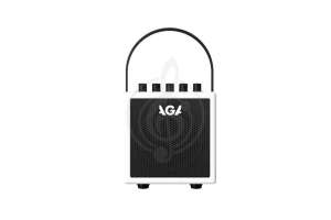 Изображение AGA Bass-Mini-WH - Комбоусилитель для бас-гитары