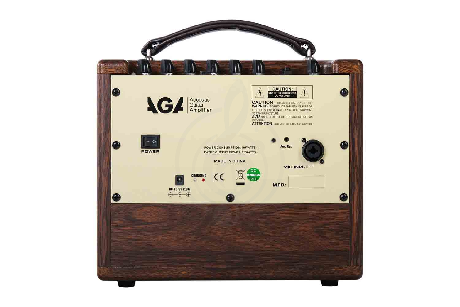 Комбоусилитель для электрогитары AGA GA-3P - Гитарный комбоусилитель, AGA GA-3P в магазине Доминанта мьюзик - фото 4