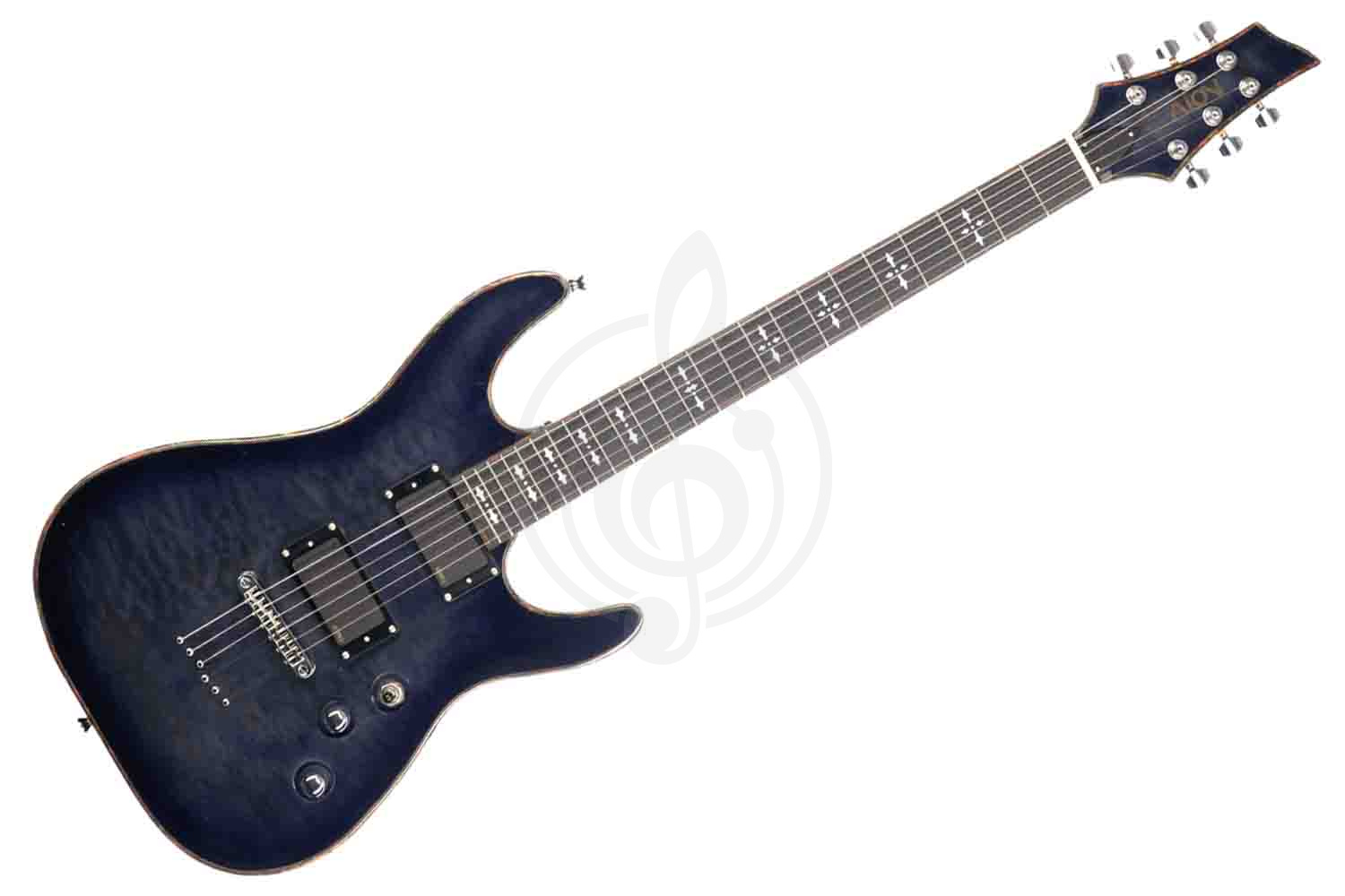 Электрогитара Superstrat Aion E-30 Purple - Электрогитара,  E-30 Purple в магазине DominantaMusic - фото 1