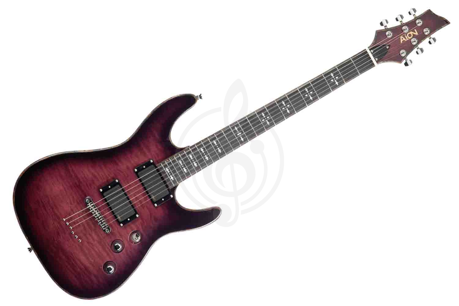 Электрогитара Superstrat Aion E-30 Red - Электрогитара,  E-30 Red в магазине DominantaMusic - фото 1