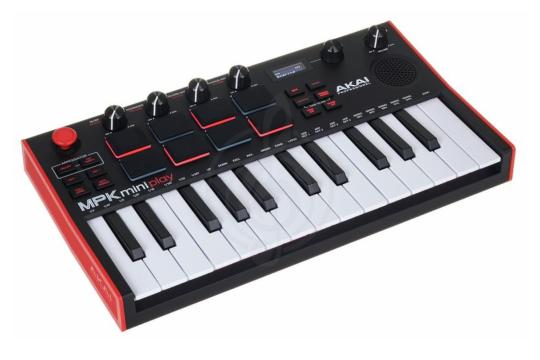 MIDI-клавиатура AKAI MPK MINI PLAY MK3 - Midi-клавиатура,  MPK MINI PLAY MK3 в магазине DominantaMusic - фото 2