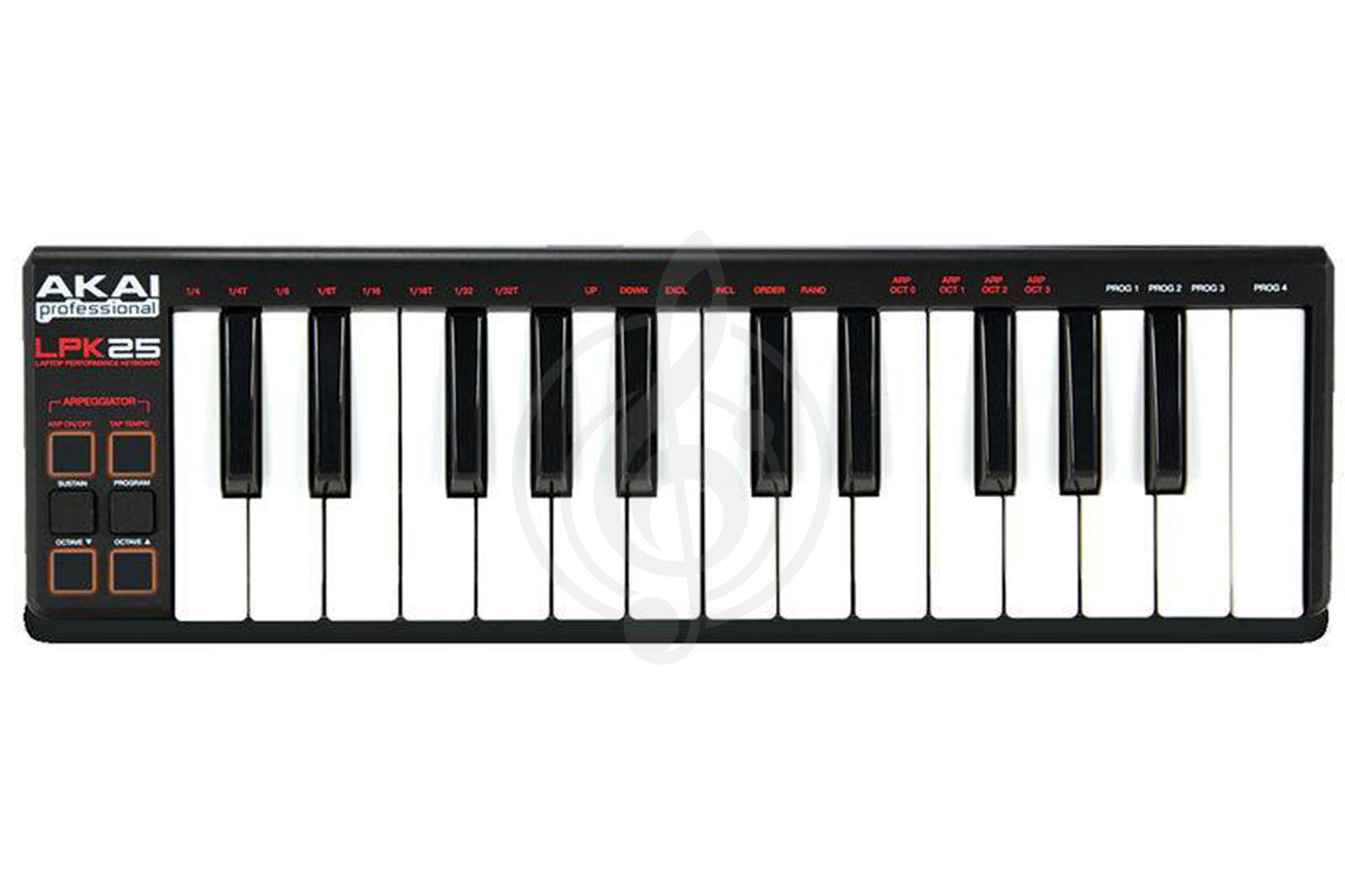 MIDI-клавиатура Миди-клавиатуры Akai AKAI PRO LPK25 - USB MIDI клавиатура A033508 - фото 1