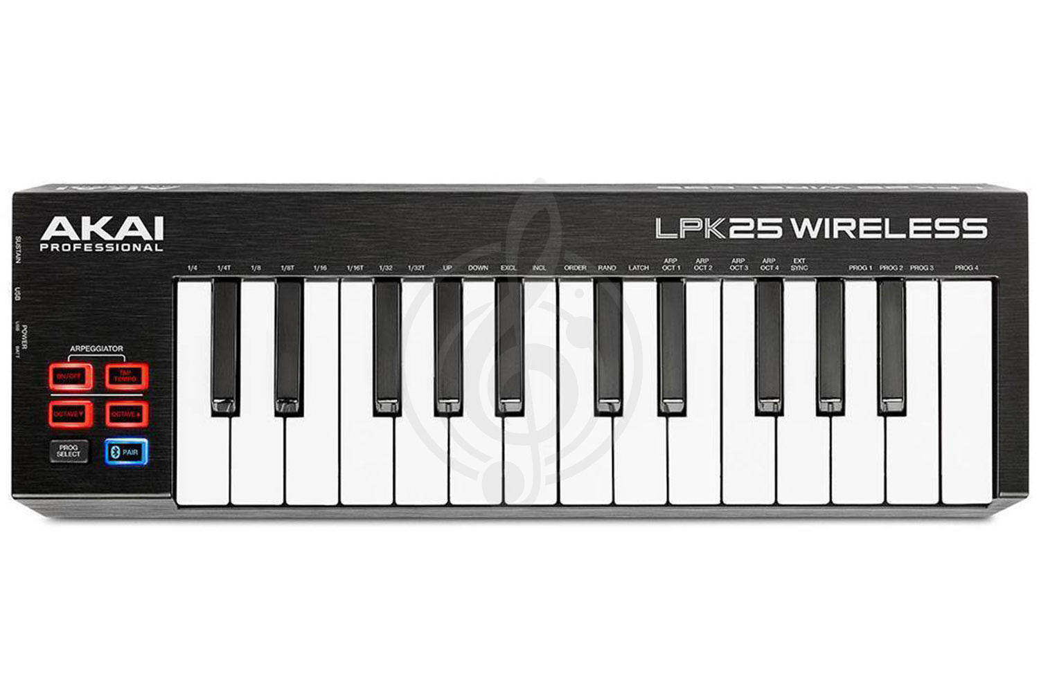 MIDI-клавиатура Миди-клавиатуры Akai AKAI PRO LPK25 WIRELESS - USB MIDI клавиатура A066106 - фото 1
