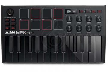 MIDI-клавиатура Миди-клавиатуры Akai AKAI PRO MPK MINI MK3 Black - Миди-клавиатура PRO MPK MINI MK3 Black - фото 5