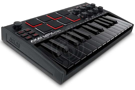 Изображение MIDI-клавиатура Akai PRO MPK MINI MK3 Black