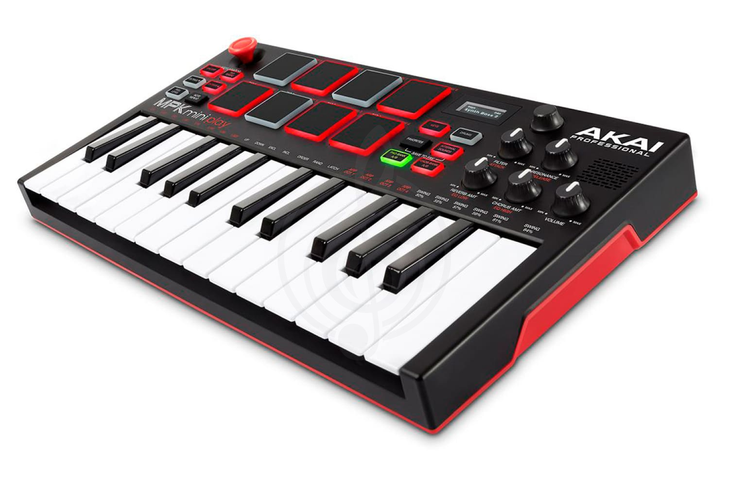 MIDI-клавиатура Миди-клавиатуры Akai AKAI PRO MPK MINI PLAY - USB MIDI клавиатура A085776 - фото 1