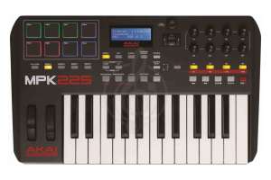 Изображение MIDI-клавиатура Akai PRO MPK225 USB