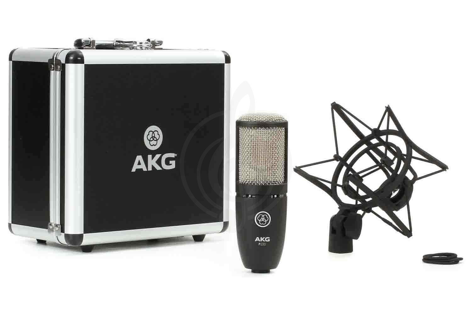 Конденсаторный студийный микрофон AKG P220 - микрофон конденсаторный, студийный, AKG P220 в магазине DominantaMusic - фото 2