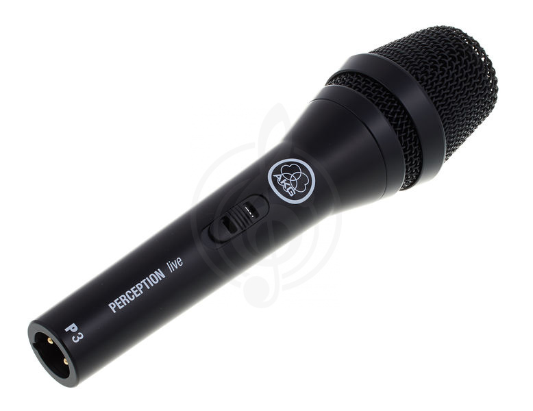 Динамический вокальный микрофон Динамические вокальные микрофоны AKG AKG P3S микрофон вокальный/инструментальный динамический кардиоидный P3S - фото 2