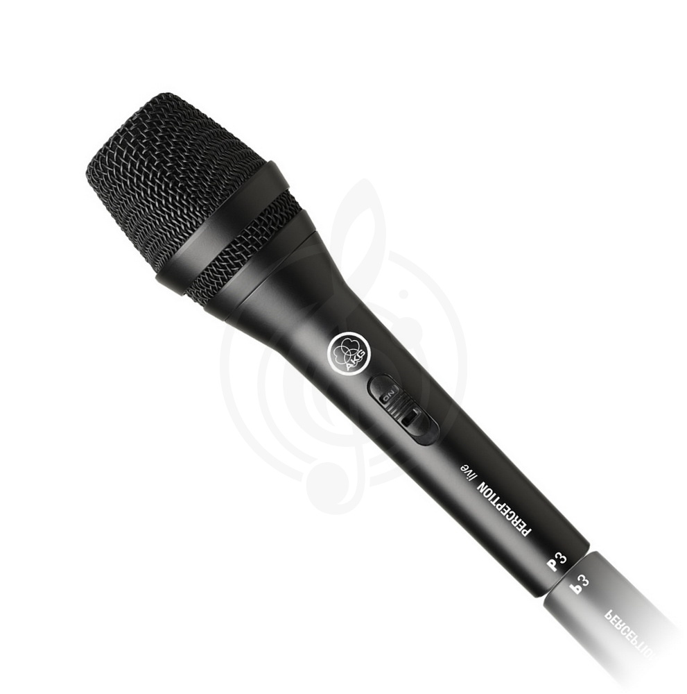 Динамический вокальный микрофон Динамические вокальные микрофоны AKG AKG P3S микрофон вокальный/инструментальный динамический кардиоидный P3S - фото 3